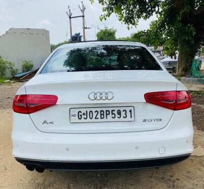 Audi A4 2.0 TDI Multitronic 2014 AT for sale in Ahmedabad 