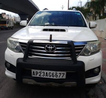 2012 Toyota Fortuner 2.8 4WD MT for sale in Hyderabad