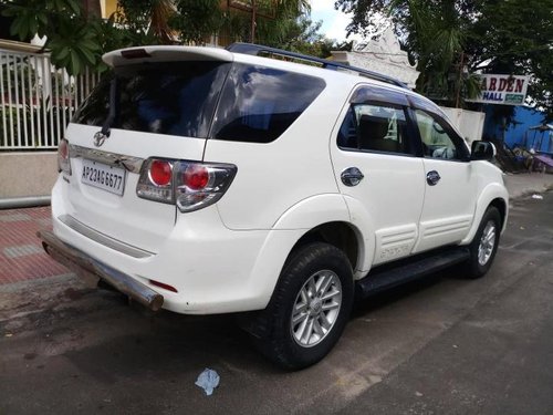 2012 Toyota Fortuner 2.8 4WD MT for sale in Hyderabad