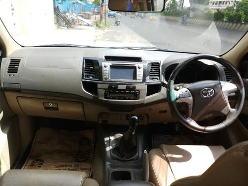 2012 Toyota Fortuner 2.8 4WD MT for sale in Hyderabad