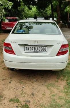 Mercedes Benz C-Class C 250 CDI Elegance 2010 AT for sale in Chennai 