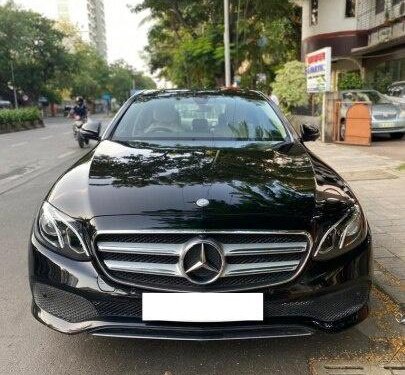 2017 Mercedes Benz E Class AT for sale in Mumbai