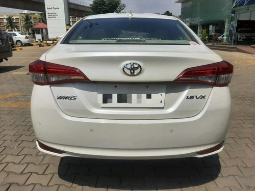 Used Toyota Yaris VX CVT 2018 AT for sale in Bangalore 