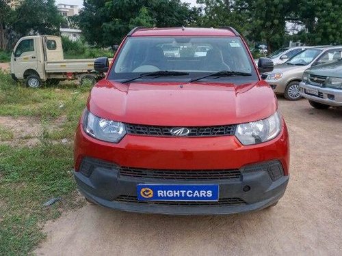 Used Mahindra KUV100 NXT 2017 MT for sale in Hyderabad