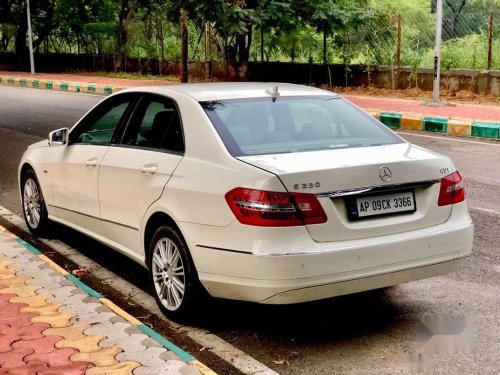 Used 2011 Mercedes Benz E Class AT in Hyderabad