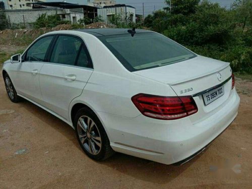 Mercedes Benz E Class 2015 AT for sale in Hyderabad