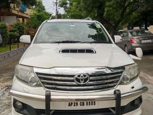 Used Toyota Fortuner 2013 MT for sale in Hyderabad