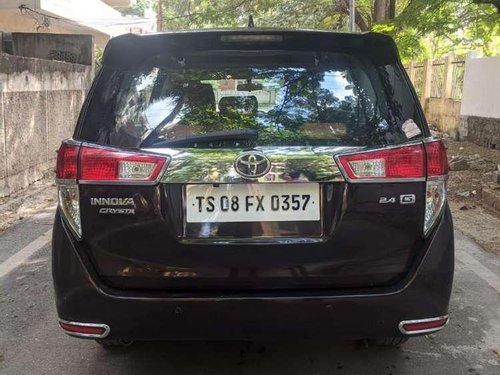 2018 Toyota Innova Crysta AT for sale in Hyderabad 