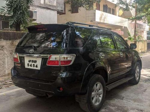 Used 2010 Toyota Fortuner MT for sale in Hyderabad