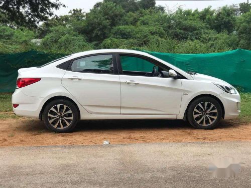 Hyundai Fluidic Verna 2014 MT for sale in Hyderabad 
