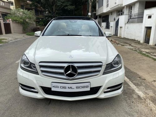 Used 2012 Mercedes Benz C-Class AT for sale in Bangalore 