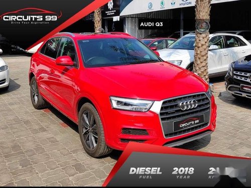 Used 2018 Audi Q3 AT for sale in Pondicherry 