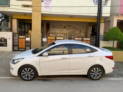 Used Hyundai Verna 2015 AT for sale in Bangalore 