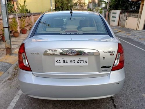 Used 2009 Hyundai Verna MT for sale in Bangalore 