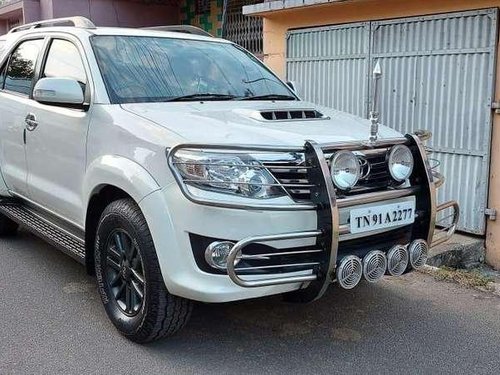 Used 2016 Toyota Fortuner MT for sale in Thanjavur