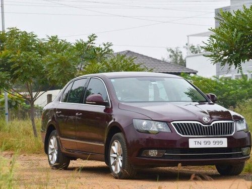 Used 2014 Superb Elegance 2.0 TDI CR AT  for sale in Coimbatore