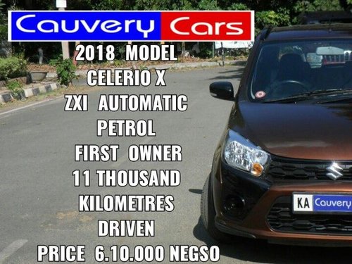 Used 2018 Celerio X AMT ZXI  for sale in Bangalore