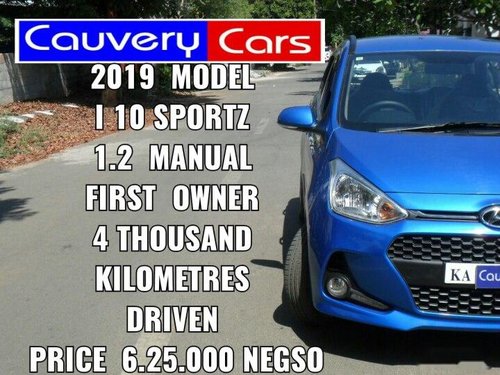 Used 2019 Grand i10 1.2 Kappa Sportz  for sale in Bangalore