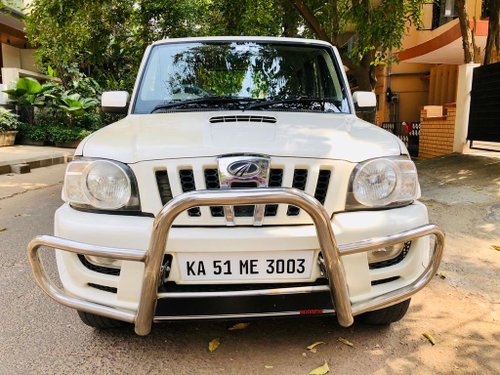 2013 Mahindra Scorpio VLX Airbag Single Owner White