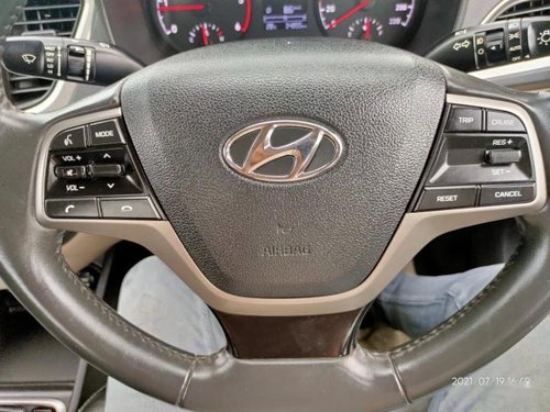 Used 2018 Verna CRDi 1.6 AT SX Option  for sale in Ahmedabad