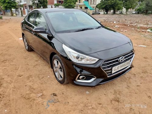Used 2018 Verna CRDi 1.6 AT SX Option  for sale in Ahmedabad