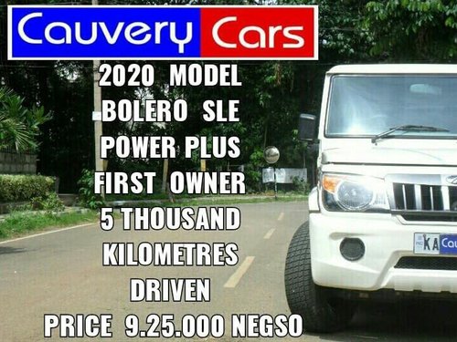 Used 2020 Bolero Power Plus SLE  for sale in Bangalore