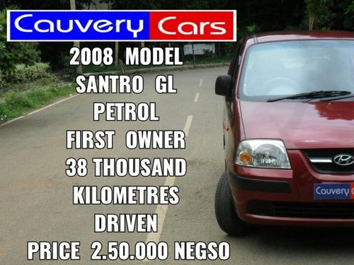 Used 2008 Santro Xing GL  for sale in Bangalore