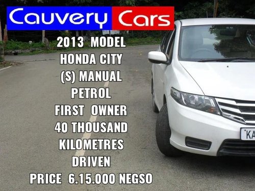 Used 2013 City S  for sale in Bangalore
