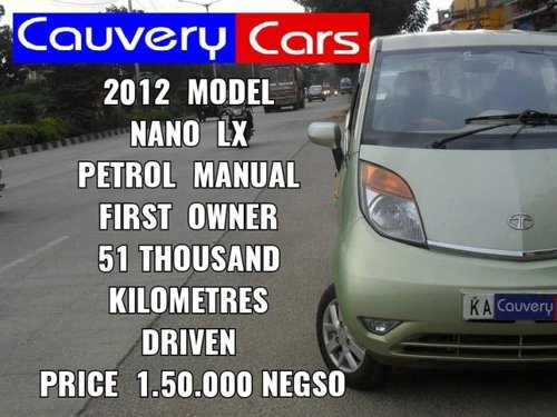 Used 2012 Nano Lx BSIII  for sale in Bangalore