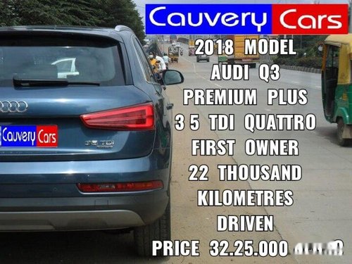 Used 2018 Q3 35 TDI Quattro Technology  for sale in Bangalore