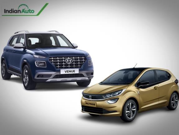 Hyundai Venue vs Tata Altroz Comparison Specs Features 