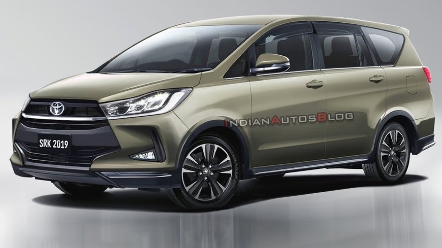 refreshed toyota innova crysta could launch in coming