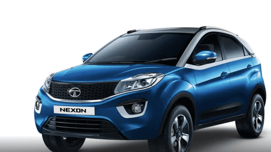 2018 Tata Nexon Morocan Blue